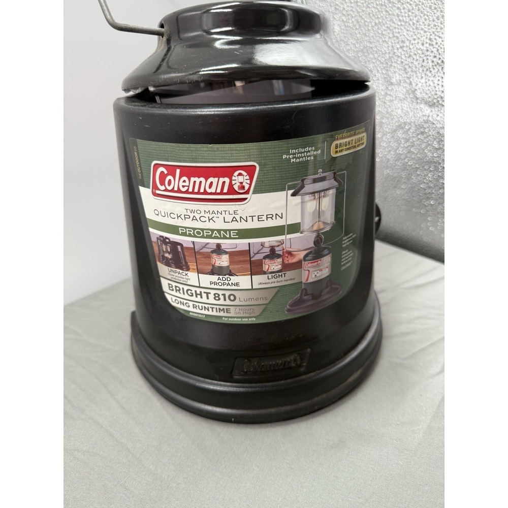 Coleman Instastart Quickpack Propane Lantern Extra Bright 810 Lumens